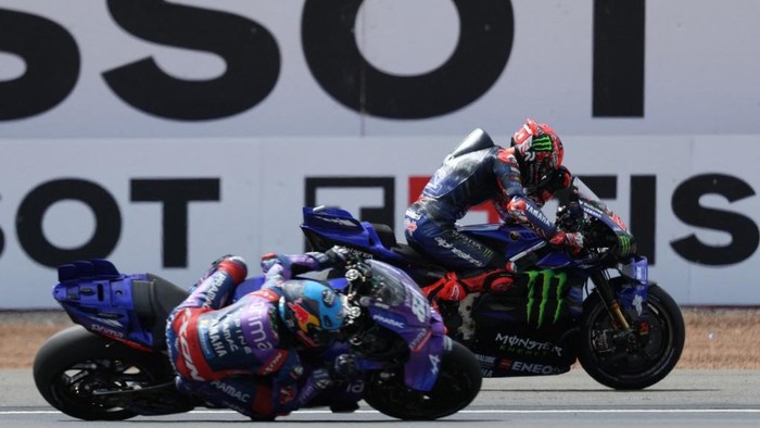 Biar Kalah di Lintasan, Quartararo Tetap Juaranya... Menelisik Performa YZR-M1 di MotoGP Inggris 2025