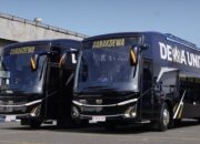 “Mewah Banget! Bus Baru Dewa United Pakai Bodi Adiputro dan Sasis Mercy, Ini Wujudnya!”