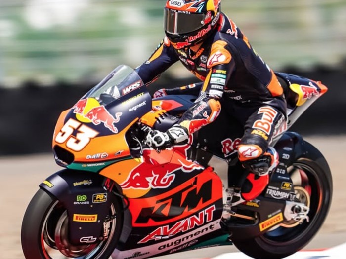 Pebalap Turki Cetak Sejarah, Juara Moto2 Aragon dengan Selisih 0,003 Detik - Update 1