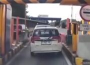 **Toyota Calya LCGC Viral di Media Sosial: Modus Tol Gratis Dua Kali di Gerbang Tol Cisalak**