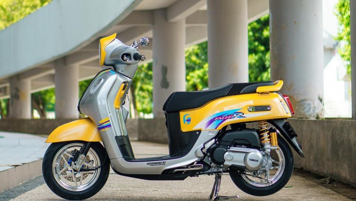Yamaha Fazzio Dimodifikasi Mirip F1ZR, Hasilnya Di Luar Nalar!