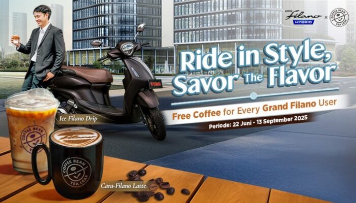 **Yamaha Gandeng CBTL, Hadirkan Kopi Gratis untuk Pengguna Grand Filano**