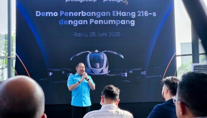 **Bamsoet Apresiasi Uji Terbang Perdana EHang 216-S: Teknologi Otonom yang Cerdas dan Ramah Lingkungan**