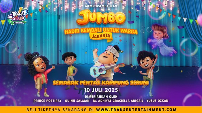 Geng Jumbo Kembali! Liburan Sekolah Semakin Meriah di Trans Studio Cibubur - Update 1