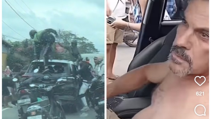 **Kisah Viral Mobil Bule Amerika Diamuk Massa di Bali: Tabrak Lari di Sukawati**