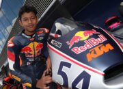 **Veda Ega Pratama, Pebalap Gunung Kidul, Juara di Red Bull Rookies Cup Sachsenring**