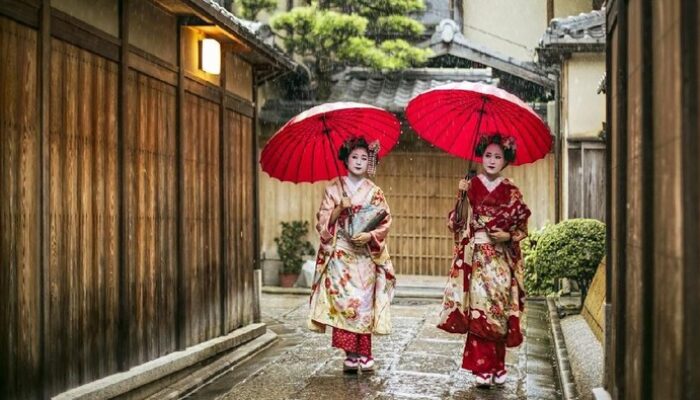 “Payung Jepang: Lebih dari Penghalang Hujan-Panas, Sebuah Simbol Spiritual”