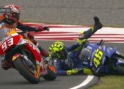 **Tahukah Kamu? Rossi Tak Pernah Juara Dunia Selama Ada Marquez di MotoGP**