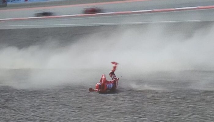 Marc Marquez Crash Brutal di MotoGP Mandalika, Seberapa Parah Cederanya? – Update 1