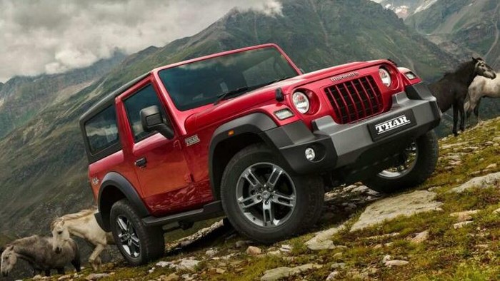**Mahindra Thar 2024, Rival berani Suzuki Jimny, Harga Rp 180 Jutaan**
