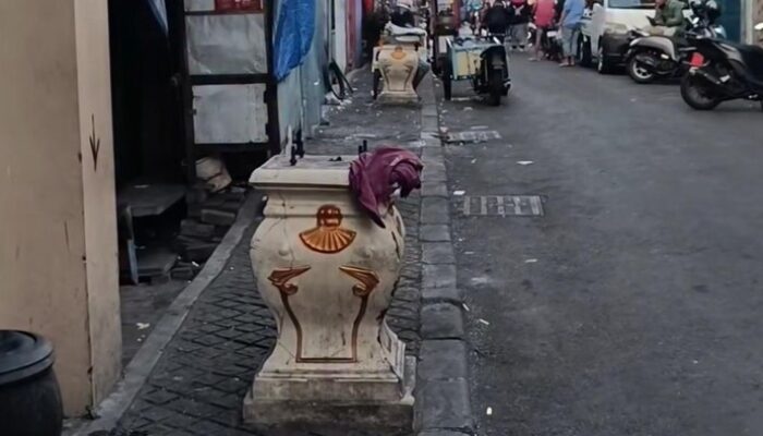 Tiang-Lampu Hias Surabaya Lenyap, Kota Lama Kini Kosong Melompong!
