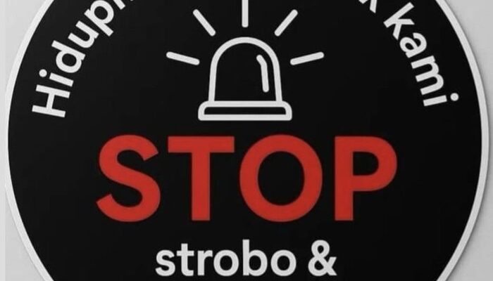 Strobo-Sirene Dicuekin! Penjabat Minta Lewat, Privilege Berbau Arogansi Dilawan Rakyat.