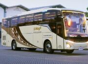**PO Melody Transport Rilis Bus Mewah Hino RM280 Euro 4, Desain Adiputro Jetbus 5 SHD**