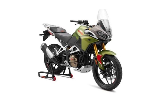 TVS bikin motor adventure murah Apache RTX: Harga Rp 37 jutaan, mesin 300 cc