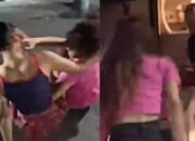 **Duel 2 Waria Viral di Canggu: Pakai Rok Mini dan Saling Jambak!**