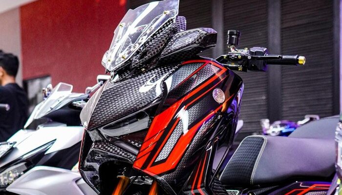 Yamaha Xmax Black Mamba: Modifikasi Eksklusif dengan Performa yang Garang