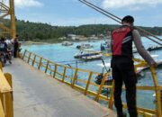 Waduh, Turis Belanda Jatuh ke Laut Saat Boncengan Motor di Jembatan Kuning, Nusa Penida