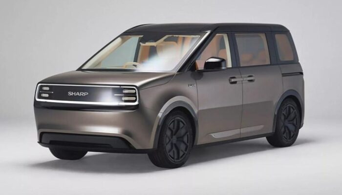 Begini Jadinya kalau Produsen Kulkas Bikin Mobil Listrik: Sharp dan Foxconn Rilis Minivan Futuristis LDK+