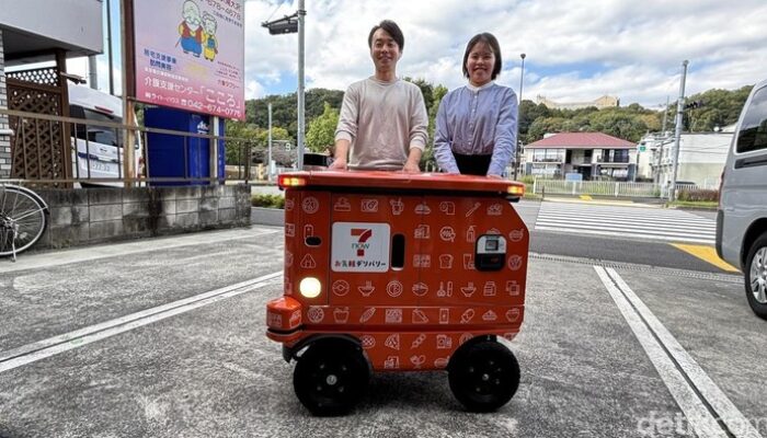 **Nggak Pakai Kurir, Suzuki bersama Lomby dan Seven Eleven Ciptakan Robot Pengiriman di Jepang**