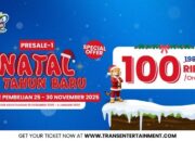 Liburan Akhir Tahun di Trans Studio Bandung Cuma Rp100 Ribuan!