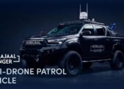 **Sangar! Toyota Hilux Ini Dimodifikasi Jadi Kendaraan Anti-Drone**