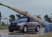 **Uji Ketahanan Ekstrem SUV BYD YangWang U8: Ditimpa Pohon Palem, Hasilnya Menakjubkan**