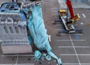 Patung Liberty Guaiba, Pemandangan Menakjubkan yang Hancur dalam Badai