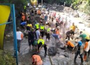 **Banjir Bandang Menyapu Guci, Pemulihan Ditargetkan 7 Hari**