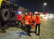 Tragedi Maut Bus PO Cahaya Trans: Sopir Ngantuk, 15 Nyawa Hilang di Krapyak!