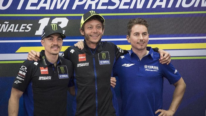 Begini Rasanya Setim Bareng Valentino Rossi di MotoGP: Cerita Maverick Vinales