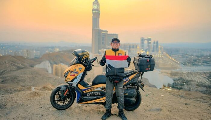 **Mau Umroh Naik Motor? Siapin Duit Segini dengan Yamaha XMax**