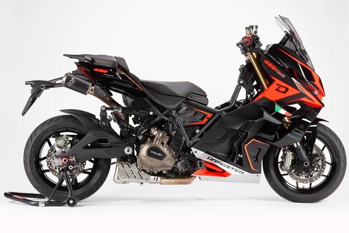 **Italjet Dragster 459 Resmi Meluncur: Sistem Penggerak Rantai, Harga Rp 190 Jutaan**