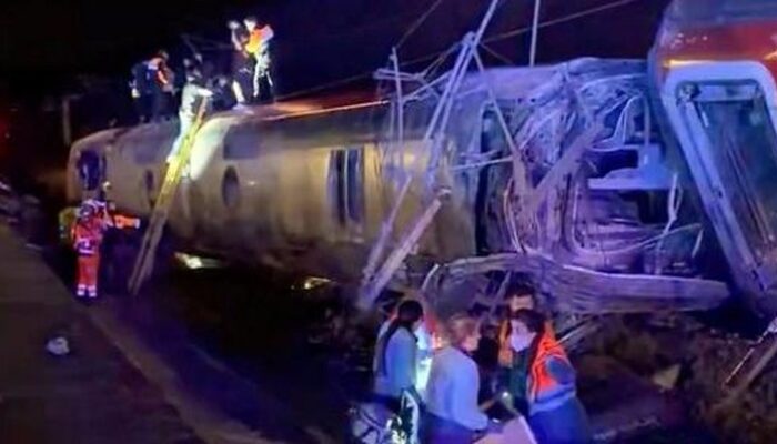 Tragedi Mengerikan di Spanyol: 2 Kereta Penumpang Tabrakan, 21 Orang Meninggal dan 100 Terluka