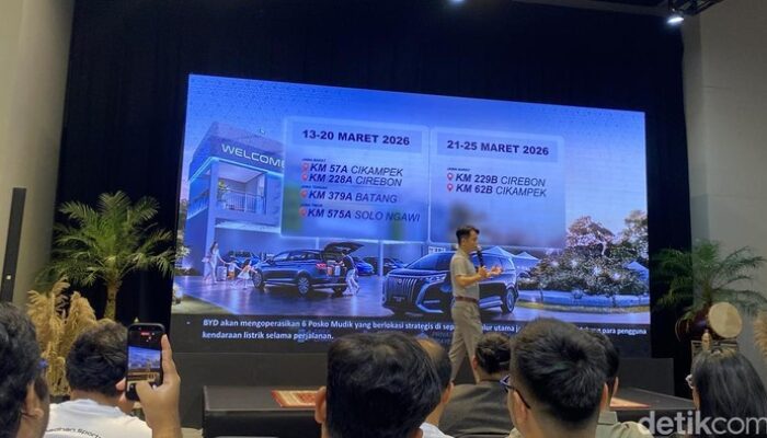 BYD Siapkan Posko Mudik 2026, Ini Lokasi Strategisnya di Tol Trans Jawa