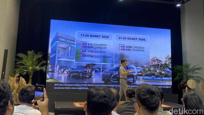BYD Siapkan Posko Mudik 2026, Ini Lokasi Strategisnya di Tol Trans Jawa