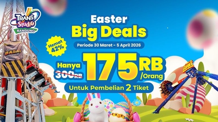 Habiskan Liburan Long Weekend di Trans Studio Bandung dengan Harga Lebih Hemat - Update 1